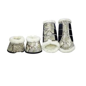 Bottes de protection pour chevaux légères et durables, ajustement réglable, conçues pour l'entraînement, l'équitation et les compétitions, accessoires pour chevaux - Product Image 3