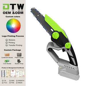 Sierra Eléctrica Inalámbrica Industrial OEM DTWA2-0041, 350W, Barra Guía de 6 Pulgadas, Herramienta de Jardín - Product Image 1