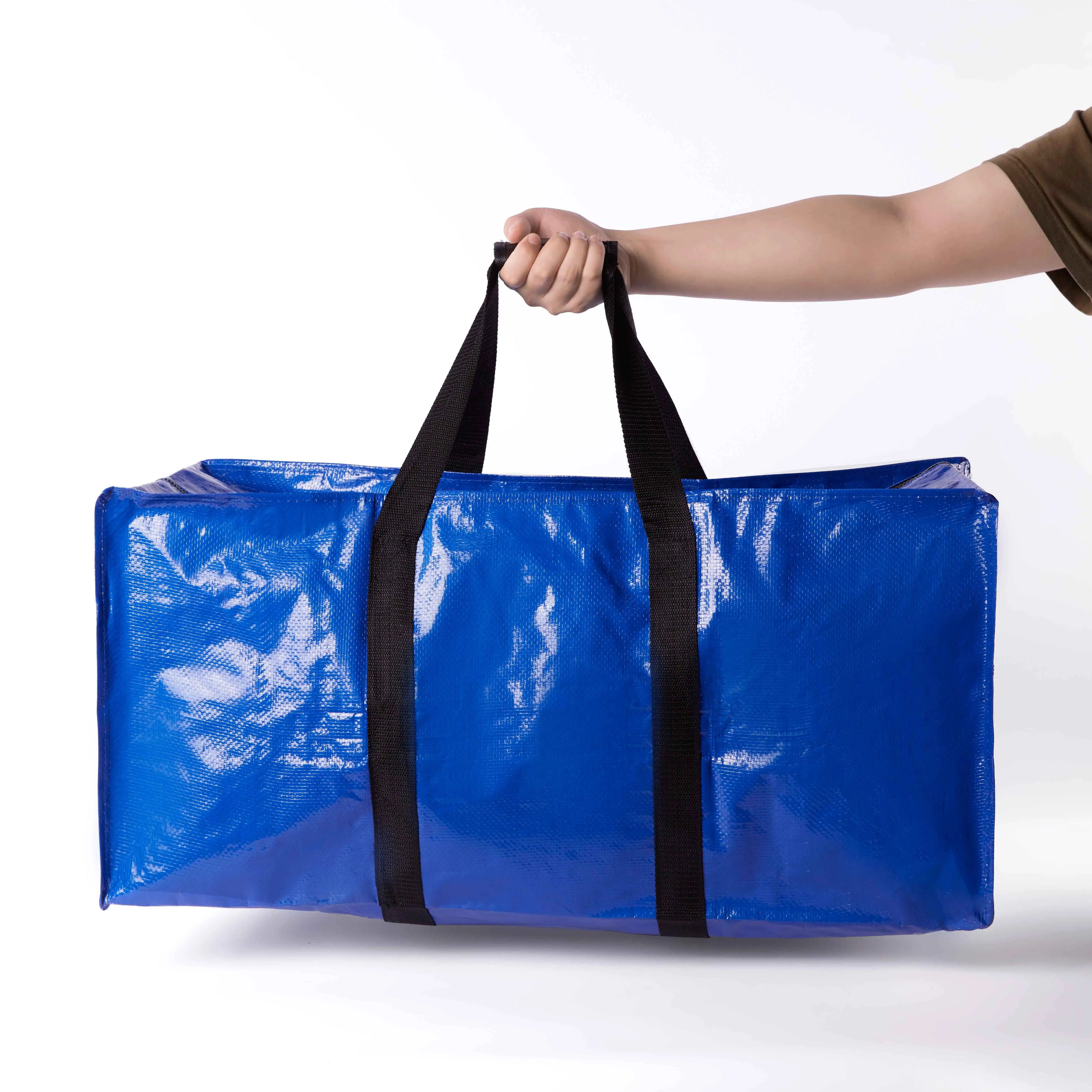 大型PP織りバッグ工場カスタマイズ高品質防水大容量PP織りショッピングバッグ