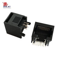 Connecteur RJ45 femelle, 8P8C 8P6C, prise Jack