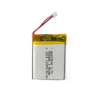بطارية ليثيوم بوليمر A&S Power AS423040 بقوة 3.7 فولت وسعة 530 مللي أمبير في الساعة، حزمة بطاريات قابلة لإعادة الشحن تدوم 500 دورة، معتمدة وفقًا لمعايير UL1642/UL2054/UN38.3/WERCS/CE