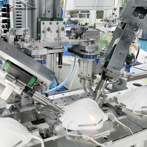 Mesin Masker Katup Cup FFP2 Otomatis N95, untuk Masker Debu Tipe Cup Masker 1860, 8511 dan Cup - Product Image 5