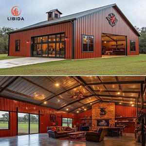 Edificio de almacén de acero de gran envergadura personalizable con diseño de entresuelo - Product Image 3