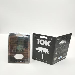 Confezione di Pillole per il Potenziamento Maschile White Panther, Blister Rhino 7, Confezione Blister per Capsule - Product Image 2