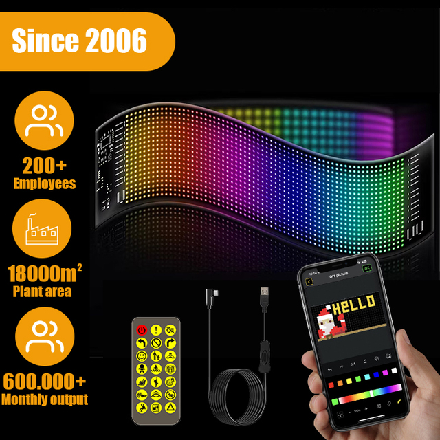 Intellectualized Design Diversified App Functions Meet the Different Needs of Users, Improve User Experience Led matrix Panel
