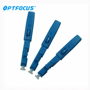 SC/UPC SC/APC Optical Fiber Single Mode Fast Connector For FTTH Drop Cable