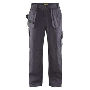 Blaklader กางเกงช่างฝีมือ153013108300C60พร้อมตะเข็บสามเข็มกางเกงทำงาน7330509298749สีฟ้า - Product Image 1