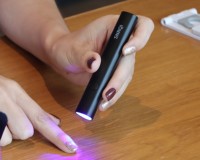SNRQI K3 venta al por mayor secador de uñas inalámbrico profesional Mini Gel UV Led lámpara de uñas de mesa con plástico portátil para Gel de esmalte de uñas