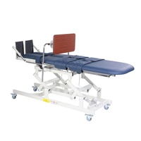 Table de massage électrique médicale Équipement de physiothérapie Table debout inclinable de rééducation réglable pour une utilisation en clinique