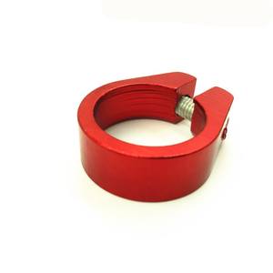 <b>Quick</b> <b>Release</b> Mountain Bike Seatpost <b>Clamp</b> Aluminum Alloy Black 31.8mm Universal Fit - Product Image 2