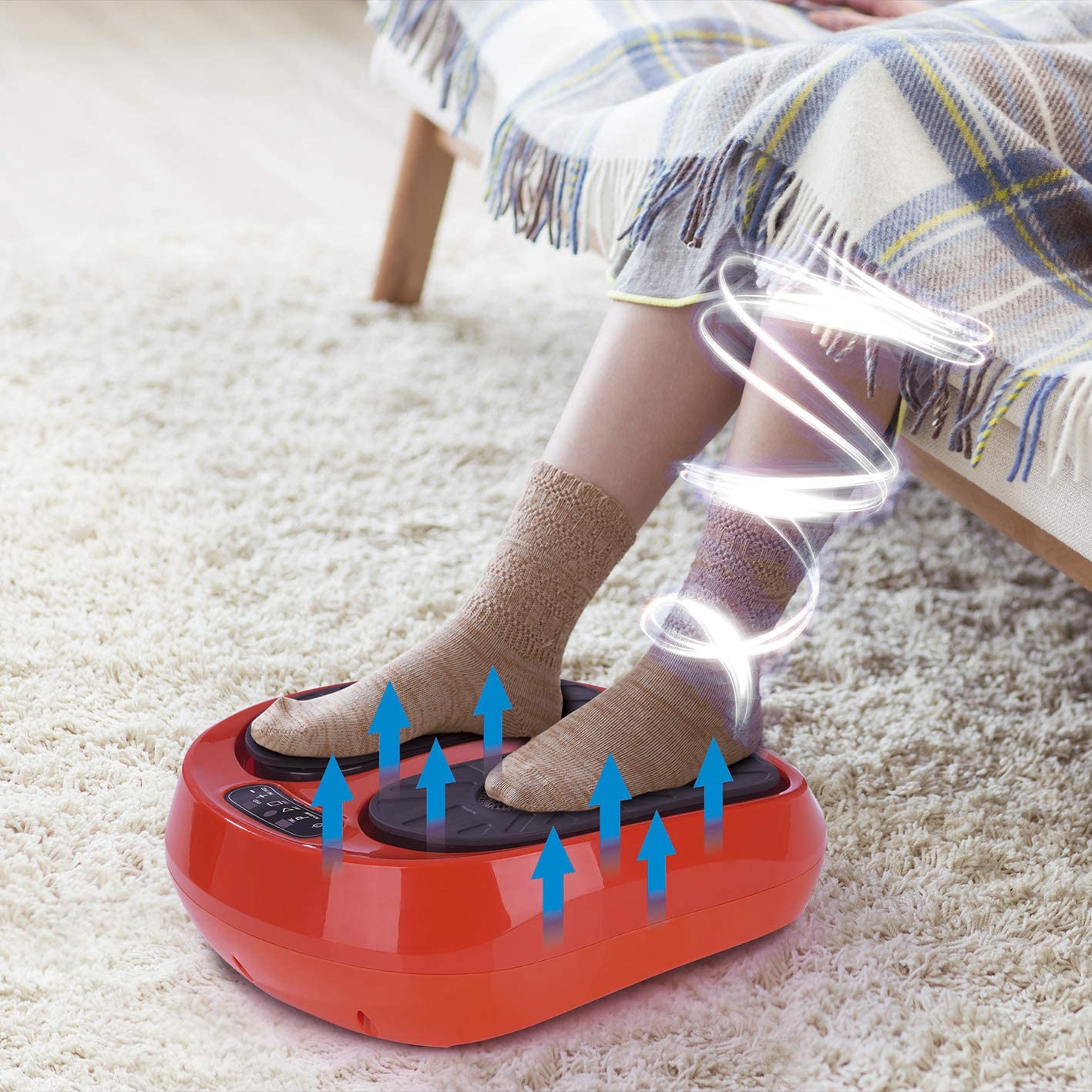 Power Legs Vibrating Foot Plate Massager - 2023 Model