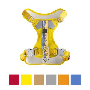 Cobello ODM 나일론 반사 줄무늬 개 애완 동물을위한 유행 및 간단한 안전 소켓 가슴 하네스 - Product Image 3