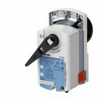 Actionneur de registre d'air rotatif GPC326.1A AC 230 V, 2 positions, 4 Nm, retour par ressort 60/15 S, 2 interrupteurs auxiliaires
