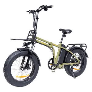 MEIGI US Warehouse bester Preis Adult 750W Faltbares Elektro fahrrad/fetter Reifen Elektro fahrrad/Moped mit Pedal EBike