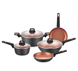 Ensemble de casseroles et poêles de cuisine de luxe de haute qualité, en aluminium épais, avec revêtement antiadhésif <span class=keywords><strong>Tefal</strong></span>, pour cuisson à induction - Product Image 1