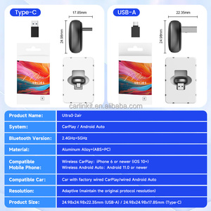 Carlinkit USB Carplay Loại C xe chơi Adapter mini siêu 3 2air không dây <span class=keywords><strong>Android</strong></span> Auto Dongle âm nhạc lớn ứng dụng ai hộp cho Apple - Product Image 5