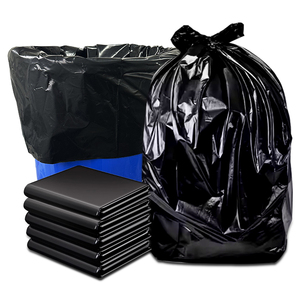 Bolsas de Basura de Plástico Negro Resistentes de 42 Galones, Grado de Construcción PE de 3 y 4 Milésimas de Pulgada de Espesor - Product Image 3