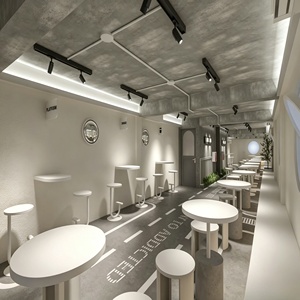 Vetrina per Caffetteria e Pasticceria, Design d'Interni, Personalizzazione Completa, Vetrina in Vetro con Illuminazione LED, Eco-Compatibile - Product Image 6