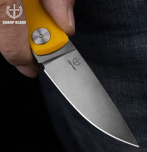 उच्च गुणवत्ता वाले d2 ब्लेड एडc चाकू G10 हैंडल ओम बाहरी उत्तरजीविता जेब चाकू - Product Image 5