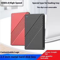 Disco Duro Externo Portátil de 750 GB y 2.5 Pulgadas, Carcasa Resistente a Golpes de ABS, Disco de Almacenamiento de Datos USB 3.0 de Alta Velocidad para Elements