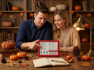 Calendrier électronique Intelevia Thanksgiving E-Paper 7 pouces HD, mural ou de bureau, modulaire, avec <span class=keywords><strong>carte</strong></span> Wi-<span class=keywords><strong>Fi</strong></span>, mise à jour automatique, longue autonomie de la batterie, affichage des jours fériés - Product Image 5