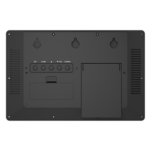 RC analog Đồng hồ treo tường kỹ thuật số in/out hiển thị nhiệt độ điện trang trí nội thất đài phát thanh lịch cho đám cưới trở lại trường retirements - Product Image 4