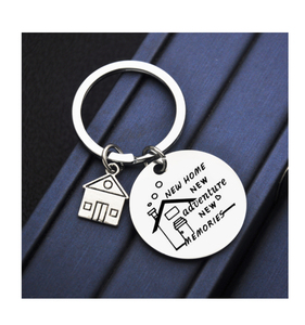 <strong>New</strong> <strong>Home</strong> <strong>New</strong> Adventures <strong>New</strong> Memories Keychain Customized Personalized <strong>New</strong> <strong>Home</strong> House Housewarming Gift <strong>Keyring</strong> - Product Image 6