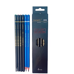 Juego de lápices de carbón de alta precisión, bocetos - Product Image 1