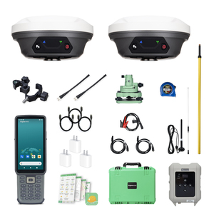 جهاز المساحة عالي الدقة SingularXYZ <span class=keywords><strong>RTK</strong></span> Base Rover E1 X1 طقم كامل 1408 قناة مستقبل IMU GPS GNSS <span class=keywords><strong>RTK</strong></span> - Product Image 6