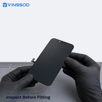 Écran de téléphone portable de haute qualité Incell pour iPhone 13, assemblage d'écran pour réparation de téléphone, adaptateur avec garantie d'un an