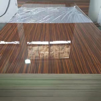 2025 Panneau Mdf brut de qualité supérieure/UV HAUTE BRILLANCE/PET Mdf et panneau Mdf face à la mélamine
