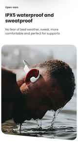 Chuyên nghiệp xương dẫn thể thao Tai nghe mở tai IPX5 Tai nghe không thấm nước - Product Image 3