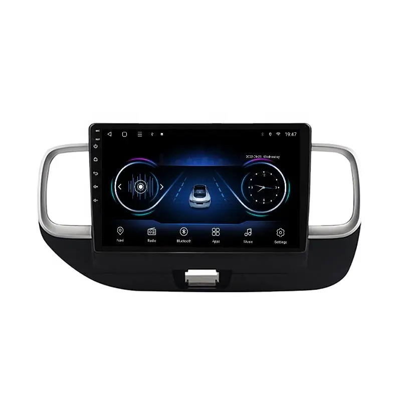 Hyundai Venue için 9 inç ANDROID araba oyuncu 2019 2020 dvd multimedya Stereo GPS navigasyon Video radyo carplay
