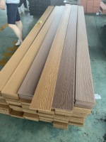 Revêtement mural en bois composite WPC, panneaux latéraux composites, panneau de couverture en bois plastique, panneau solide extérieur, panneau 3D en relief, imperméable
