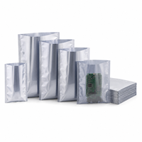 Sacs plats antistatiques métalliques en gros pour composants électroniques, cartes de circuits imprimés, circuits intégrés, pièces de quincaillerie, personnalisables, à ouverture supérieure S29D OEM