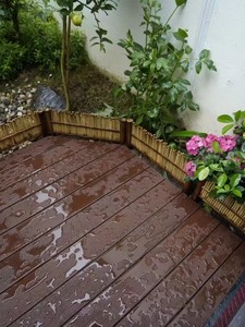 Tarima Moderna de WPC 3D para Exteriores, Suelo de Madera Plástica Compuesta, Impermeable, Instalación con Sistema de Clic para Jardines y Patios - Product Image 4