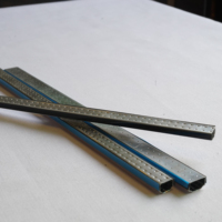 Entretoise pour double vitrage 19A 18,5 mm, barre d'entretoise en aluminium, bande de butyl, joint de porte en verre double trempé pour portes de garage et fenêtres