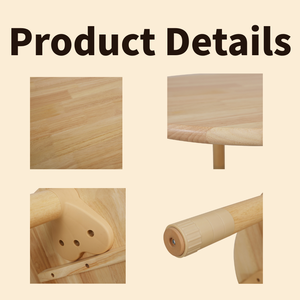 Höhen verstellbares Schulkindergarten-Kindergarten design für Kleinkinder und Kleinkinder Furnier ter mehr schicht iger Sperrholz-Rund tisch - Product Image 4