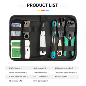 <span class=keywords><strong>10</strong></span>-in-1 công cụ Mạng Set Hot Bán Mạng sửa chữa & bảo trì Kit với tay nguồn điện OEM tùy biến - Product Image 4