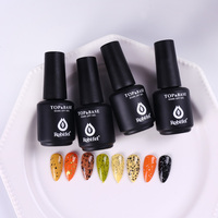 Vernis à ongles gel UV de base platine à marque privée pour la fête de Noël, certifié MSDS, fabriqué au Guangdong pour les salons de manucure