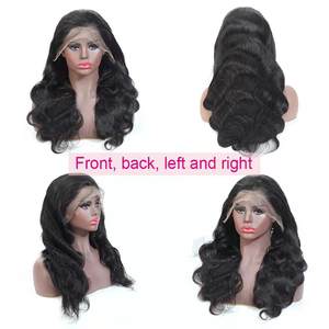 Perruques Frontales Ondulées Corps à Prix de Gros Avantageux, Cheveux Brésiliens en Gros 13x4, Perruques Avant en Dentelle HD Cheveux Humains pour Femmes Noires - Product Image 2