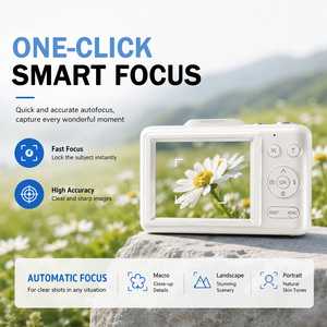 Cámara Digital 4K de 48MP con Autoenfoque, Pantalla IPS de 2.8 Pulgadas, Grabadora de Video MP3 <span class=keywords><strong>para</strong></span> Vlogging, Ideal <span class=keywords><strong>para</strong></span> <span class=keywords><strong>Principiantes</strong></span>, Clases de Fotografía y Escuela - Product Image 5