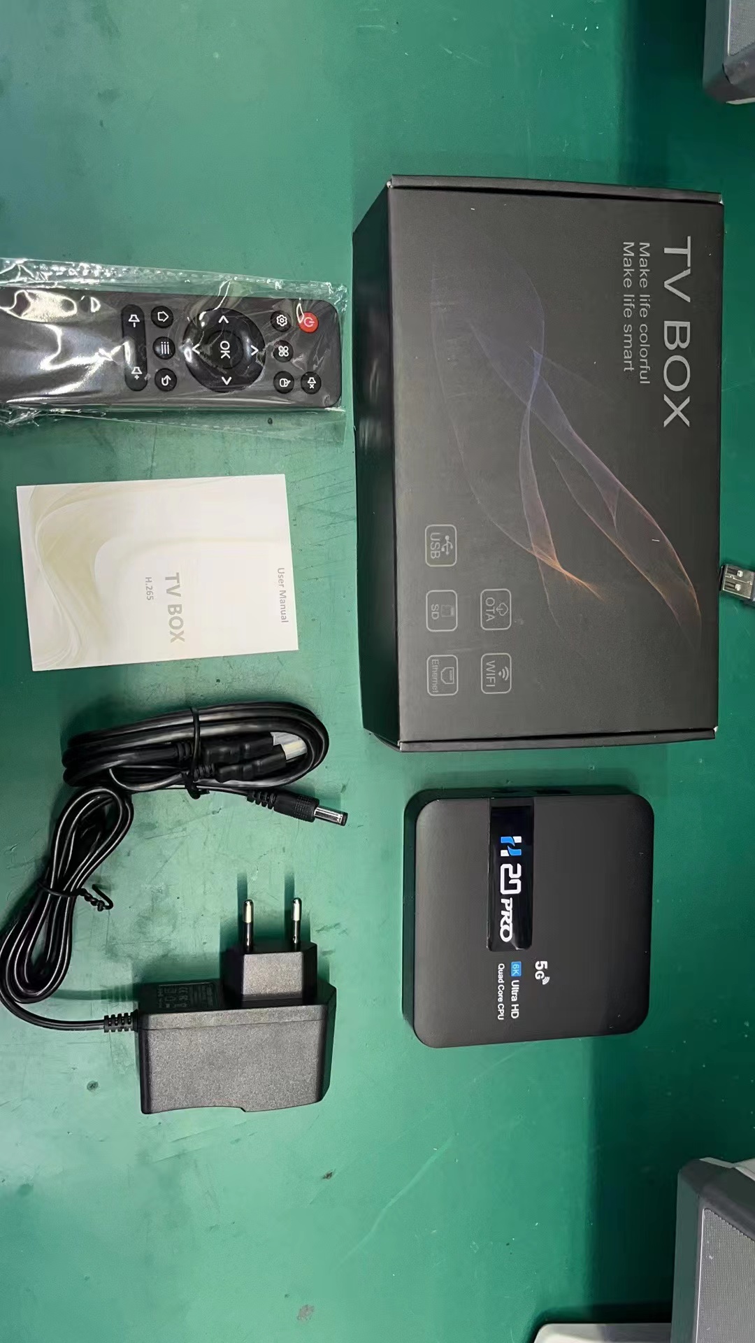 Rockchip Rk3228A H20 Android TV Box - 2GB RAM, 16GB Storage, 4K
