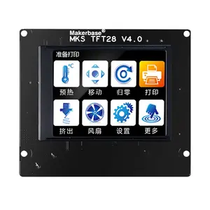 3D yazıcı MKS TFT28 dokunmatik ekran V4.0 LCD ekran 2.8 inç renkli ekran akıllı ekran modülü RepRap denetleyici paneli