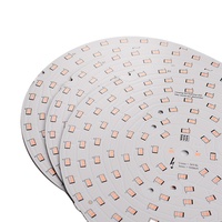 PCB de doble cara de alta calidad con iluminación LED Fabricante chino profesional Aluminio y material de base de FR-4 Serigrafía blanca