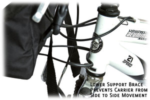 Borsa da <span class=keywords><strong>Bicicletta</strong></span> <span class=keywords><strong>per</strong></span> Cani Oxford Pronta <span class=keywords><strong>per</strong></span> la Spedizione, con Tracolla Regolabile, Borsa da Viaggio Portatile, Zaino Sicuro <span class=keywords><strong>per</strong></span> Animali Domestici - Product Image 3