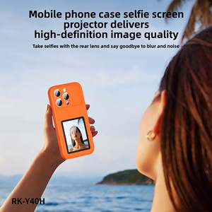 Funda Protectora para Teléfono RK-Y40H con Pantalla a Color Inteligente con IA, Material de <span class=keywords><strong>PC</strong></span>, Protección de 360 Grados, para 13/14/15 Pro, con Fotografía en Pantalla Compartida - Product Image 3