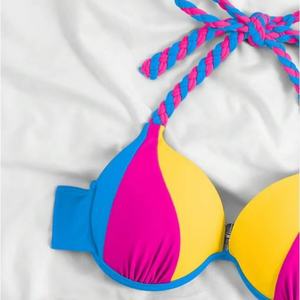 ชุดว่ายน้ำบิกินี่สำหรับผู้หญิงไซส์ใหญ่ ปี 2025 ชุดว่ายน้ำสองชิ้น ชุดชายหาด - Product Image 3