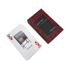 Naipes Personalizados con Fotos Modernas Impresas, Resistentes al Agua, Creativos y Duraderos, Baraja de Cartas de PVC - Product Image 1