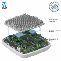 Punto de Acceso Wi-Fi 6 Cisco Catalyst Serie 9130AX 100% Nuevo, Modelo C9130AXI-H, Doble Banda, Basado en Controlador 802.11ax